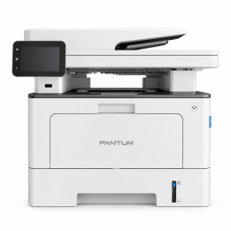Pantum BM5100FDW, vista principal frontal sobre fondo blanco
