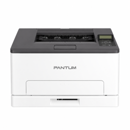 Pantum CP1100DW, vista frontal sobre fondo blanco