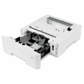 Vista interna de la bandeja adicional Kyocera PF-3110