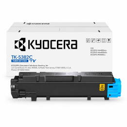 Tóner cian original Kyocera TK-5382C con caja