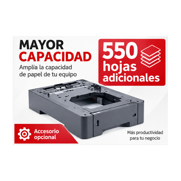 Kyocera PF-5150 con capacidad para 550 hojas adicionales