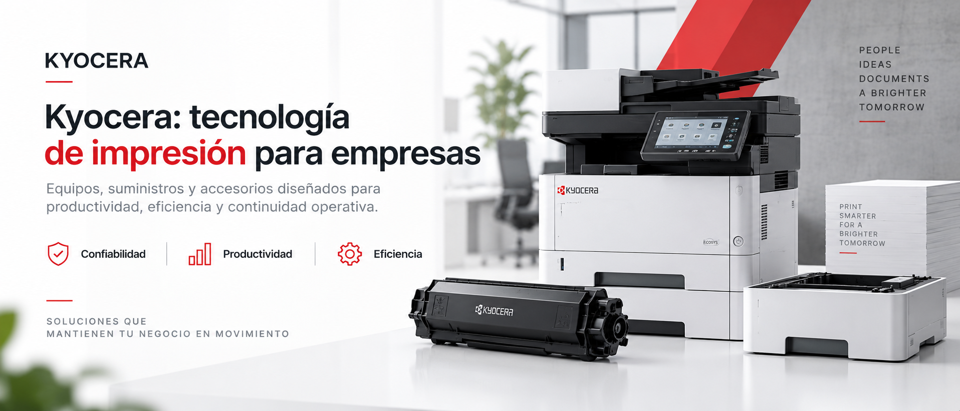 Kyocera: soluciones de impresión para empresas