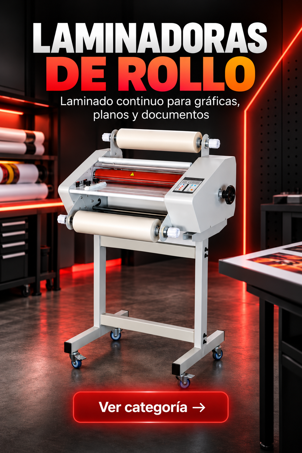 Laminadoras de Rollo