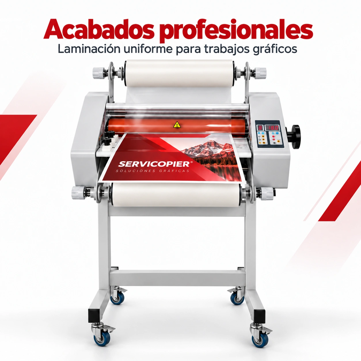 Acabados profesionales con la Laminadora FM-380